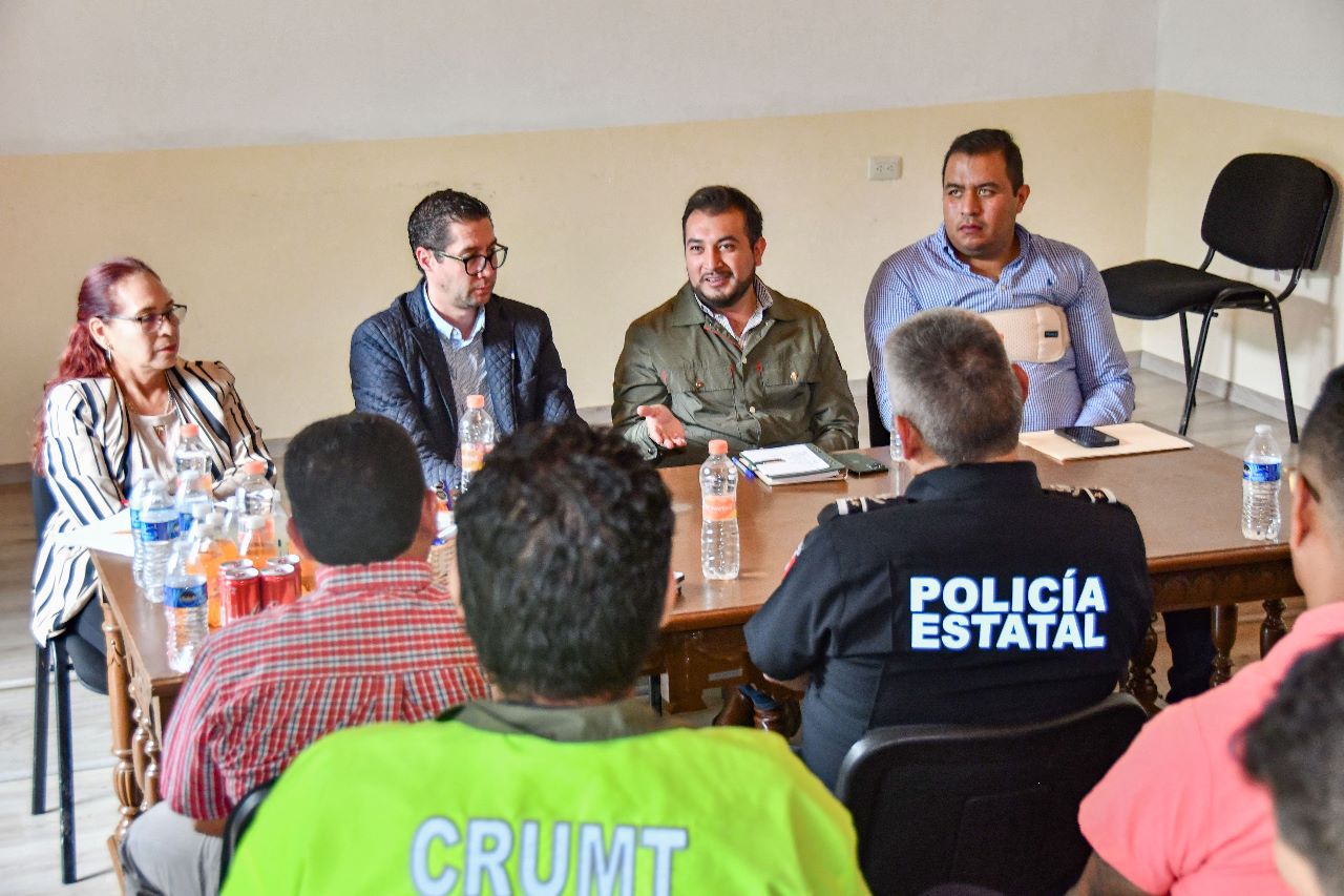 Autoridades municipales, estatales y cuerpos de seguridad revisan la logística de la Carrera de Carcachas